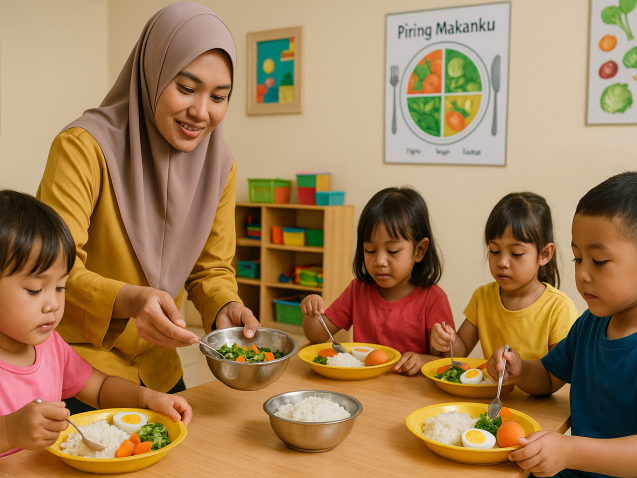 gizi paud stunting program mbg